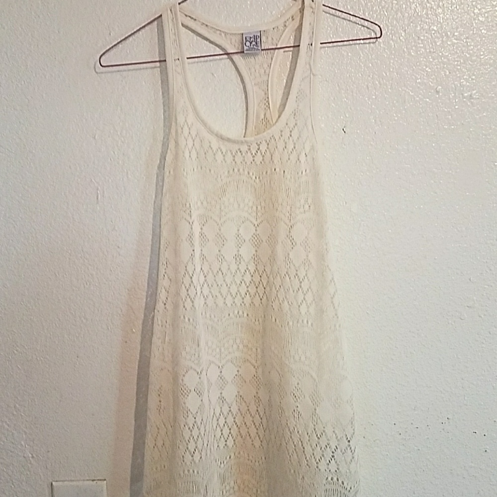 long lace shirt
